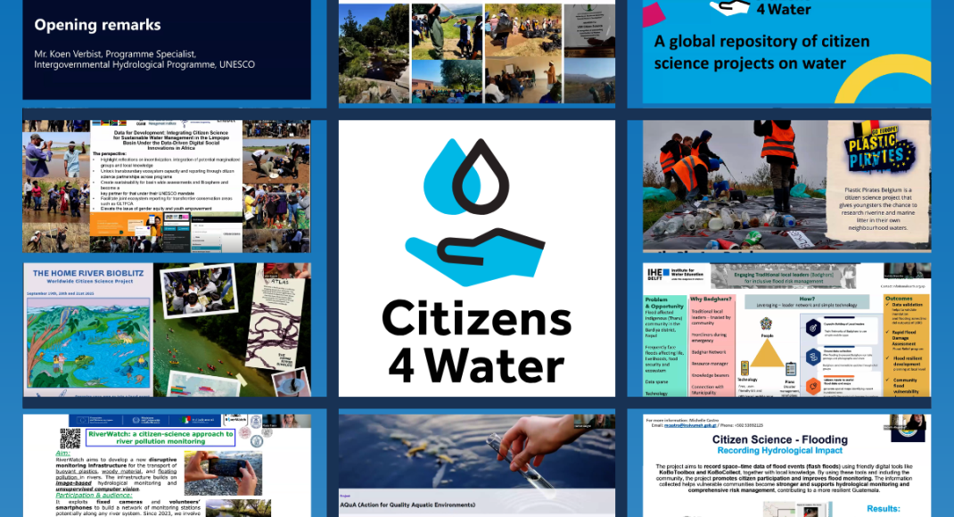 Launch webinar Citizens4Water
