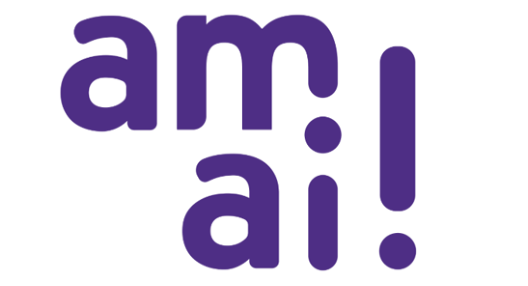 amai! logo Paars