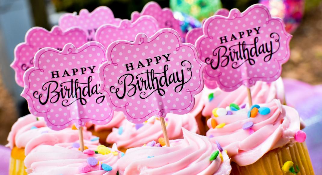 Verjaardagscupcakes