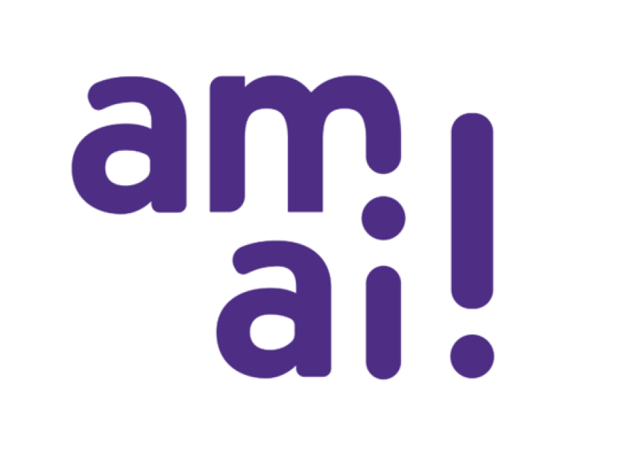 amai! logo Paars