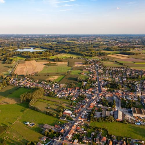 Luchtfoto van Berlare