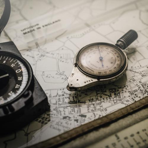 chart and compass